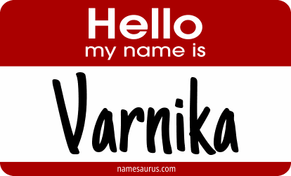 Hello my name is Varnika png download