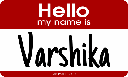 Hello my name is Varshika png download