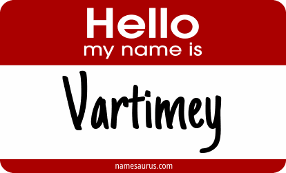 Hello my name is Vartimey png download