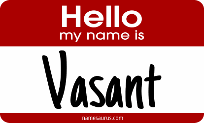 Hello my name is Vasant png download