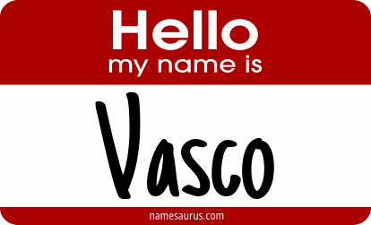 Hello my name is Vasco png download