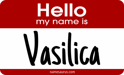 Hello my name is Vasilica png download