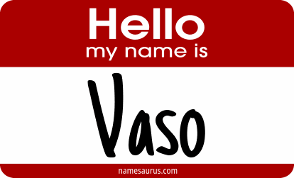 Hello my name is Vaso png download