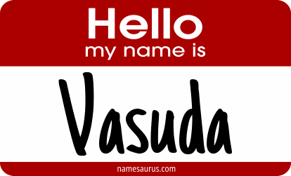 Hello my name is Vasuda png download