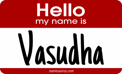 Hello my name is Vasudha png download