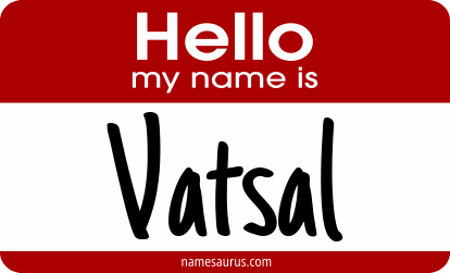 Hello my name is Vatsal png download