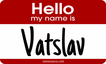 Hello my name is Vatslav png download