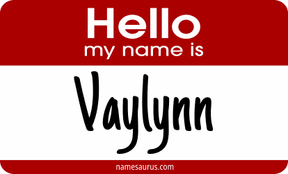 Hello my name is Vaylynn png download