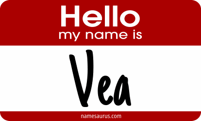 Hello my name is Vea png download