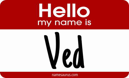 Hello my name is Ved png download