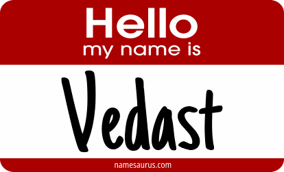 Hello my name is Vedast png download