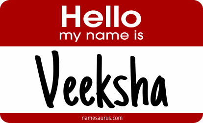 Hello my name is Veeksha png download