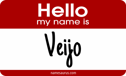 Hello my name is Veijo png download