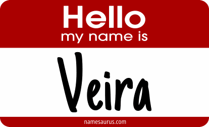 Hello my name is Veira png download