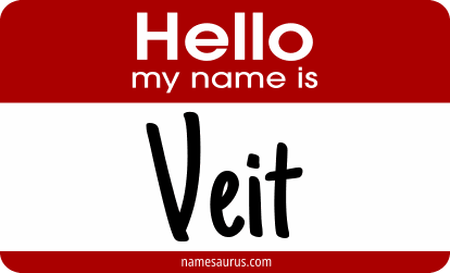 Hello my name is Veit png download