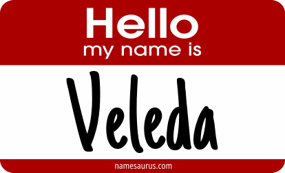 Hello my name is Veleda png download