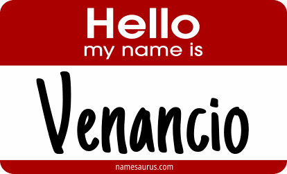 Hello my name is Venancio png download