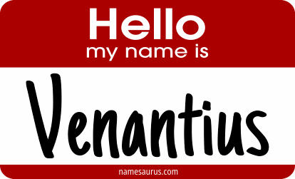 Hello my name is Venantius png download