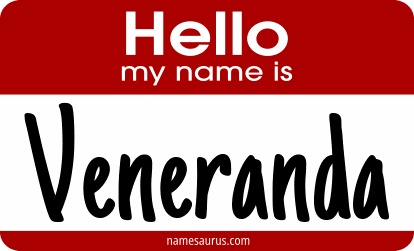 Hello my name is Veneranda png download