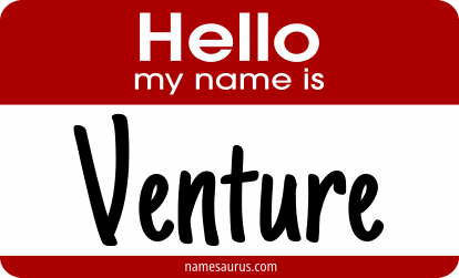 Hello my name is Venture png download