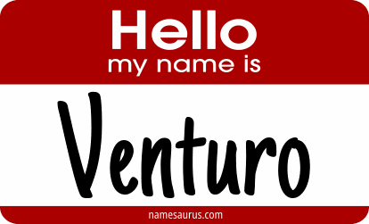 Hello my name is Venturo png download