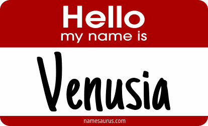 Hello my name is Venusia png download
