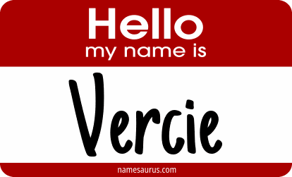 Hello my name is Vercie png download