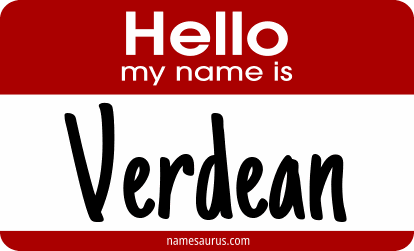 Hello my name is Verdean png download