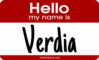 Hello my name is Verdia png download