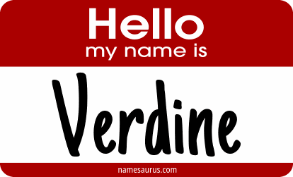 Hello my name is Verdine png download