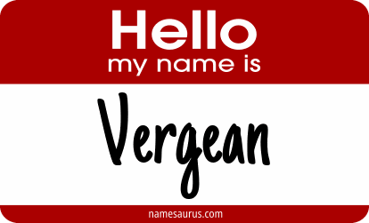 Hello my name is Vergean png download
