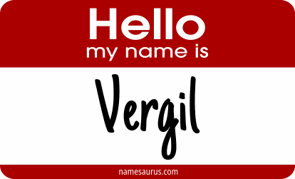 Hello my name is Vergil png download