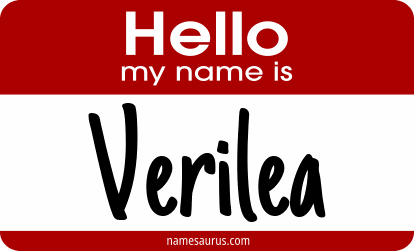 Hello my name is Verilea png download