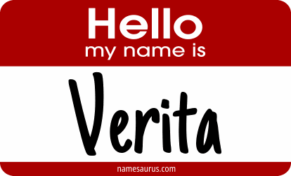 Hello my name is Verita png download
