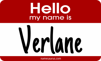Hello my name is Verlane png download