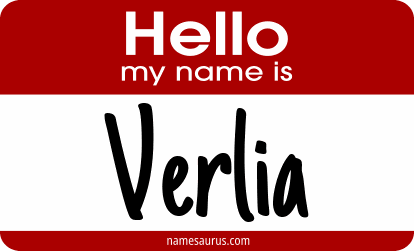 Hello my name is Verlia png download