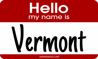 Hello my name is Vermont png download