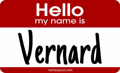 Hello my name is Vernard png download