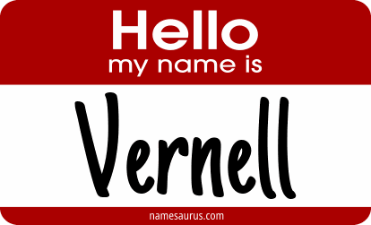 Hello my name is Vernell png download