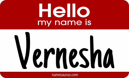 Hello my name is Vernesha png download