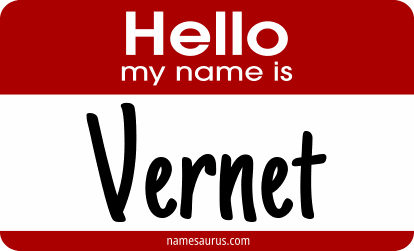Hello my name is Vernet png download