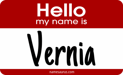 Hello my name is Vernia png download