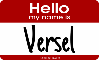 Hello my name is Versel png download