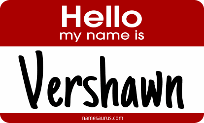 Hello my name is Vershawn png download