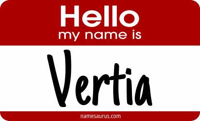 Hello my name is Vertia png download