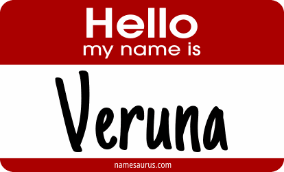 Hello my name is Veruna png download