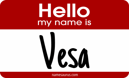 Hello my name is Vesa png download