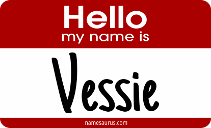 Hello my name is Vessie png download