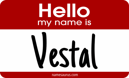 Hello my name is Vestal png download