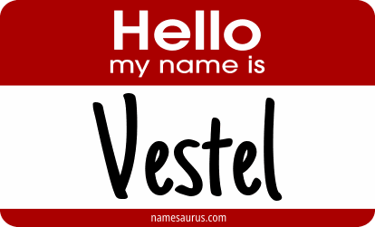 Hello my name is Vestel png download